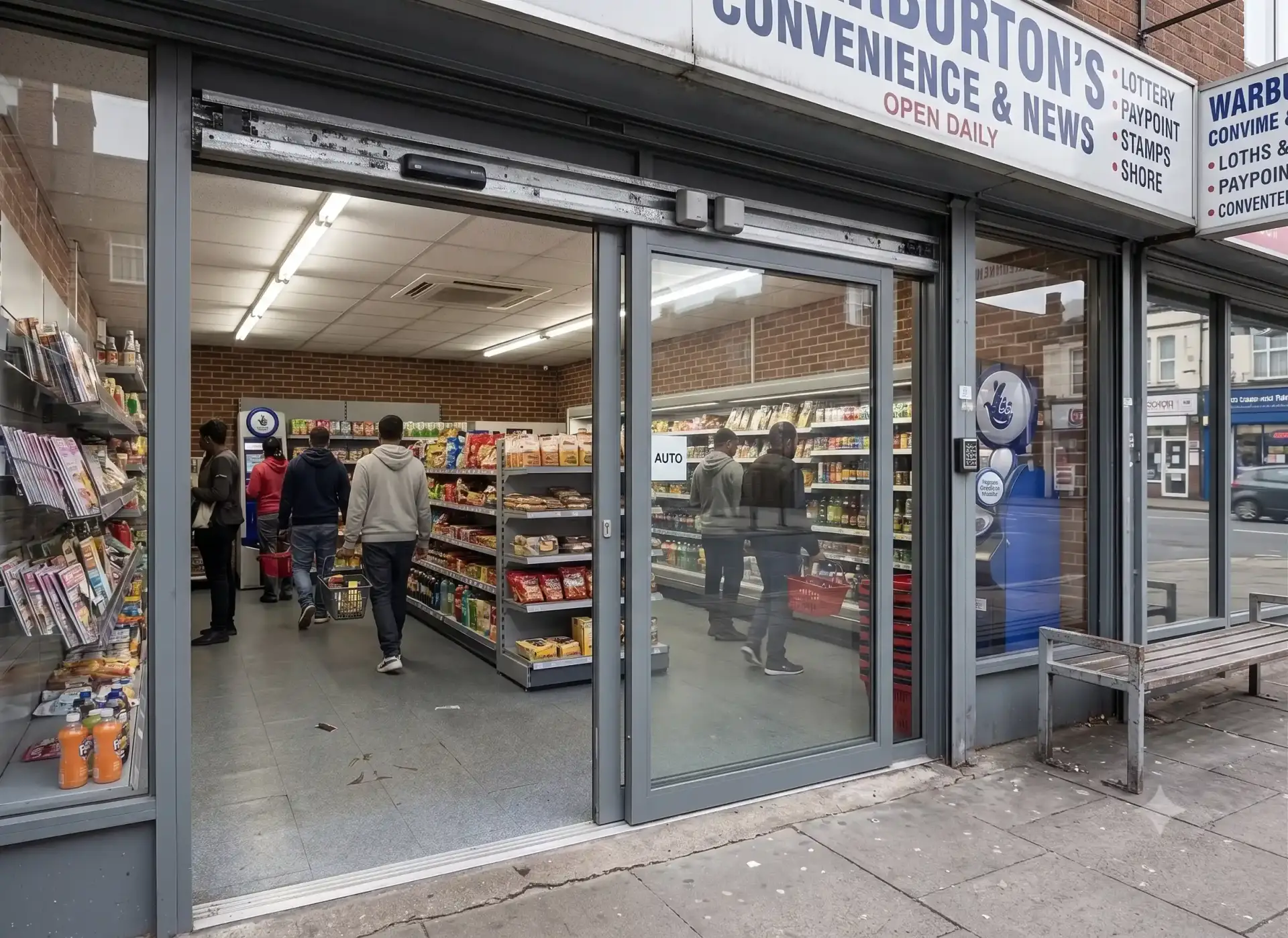 Automatic door engineer working in Manchester