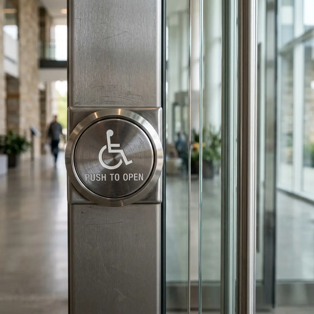 Push Pad Button for DDA-Compliant Doors in Manchester